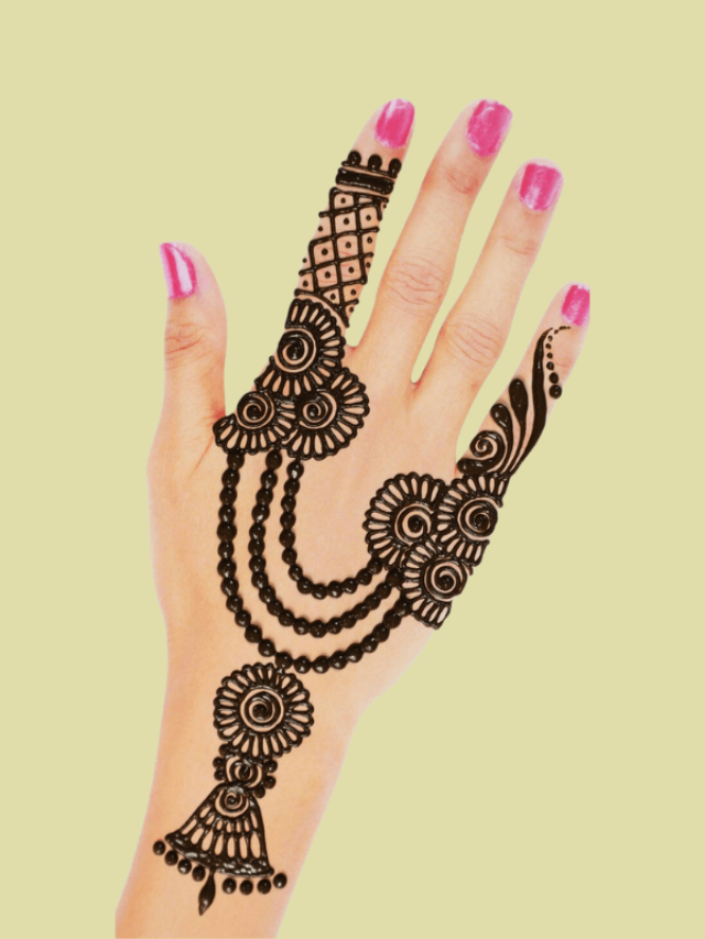 Jewelry Style Mehndi Design