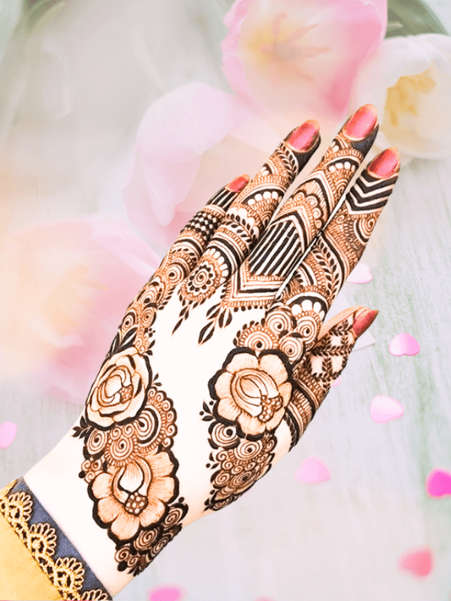 The Best simple mehndi design