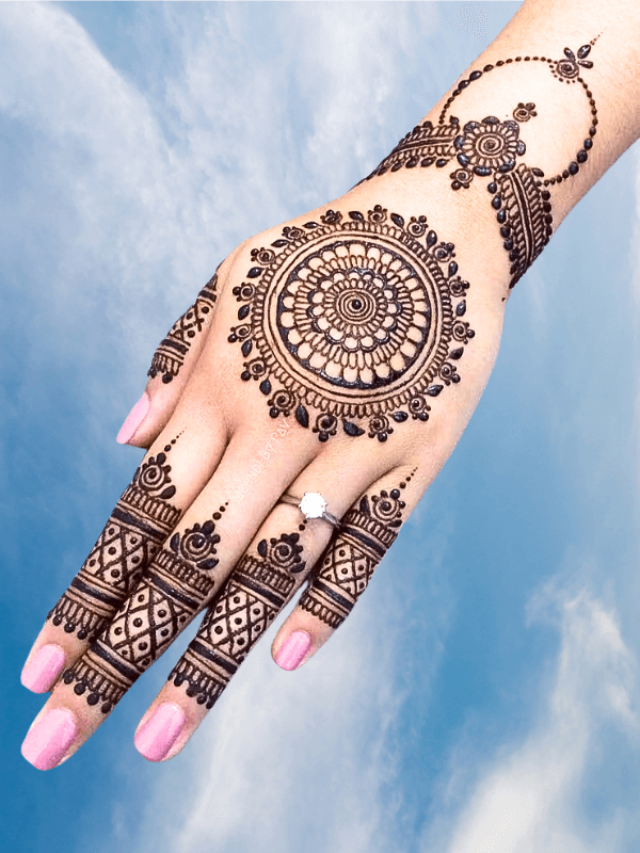 Mehndi Revealed: Secrets Behind The Back Hand Mehndi Design